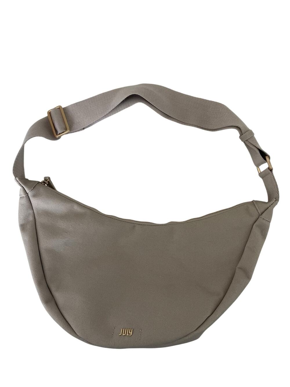 July Everyday Crescent Bag in Taupe Nylon 100% Cotton